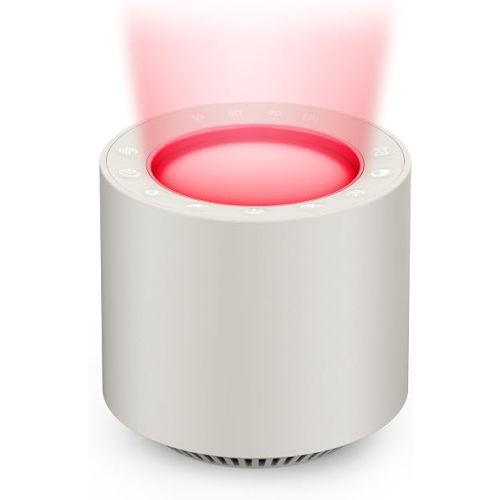 Red Light Therapy White Noise Sleep Sound Machine for Baby