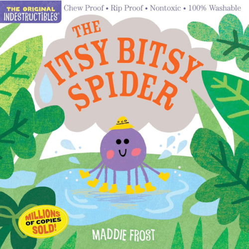 Indestructibles: The Itsy Bitsy Spider: Chew Proof · Rip Proof · Nontoxic · 100% Washable (Book for Babies, Newborn Books, Safe to Chew)