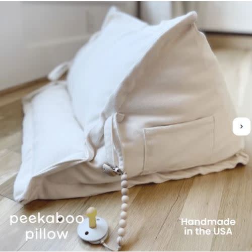 Peekaboo Pillow™ Official Site - Organic Infant Lap Pillow