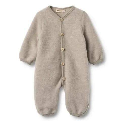 Wheat - Levi Merino Wool Jumpsuit - Beige | Smallable