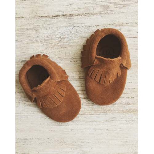 Suede Baby Moccasins