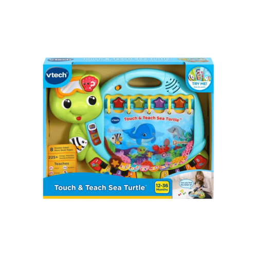 Vtech Touch and Teach Sea Turtle Book