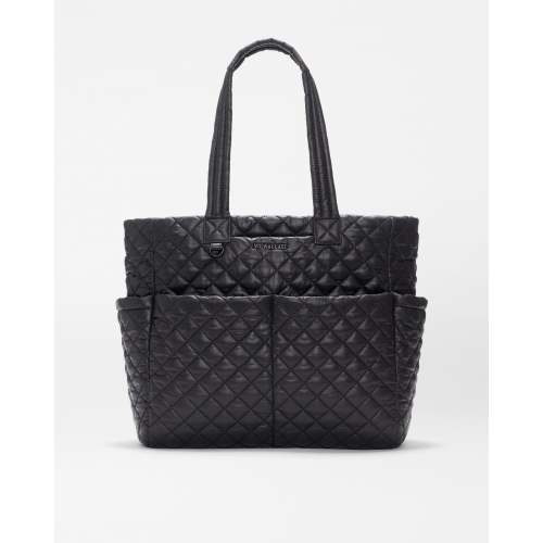Black Metro Diaper Tote