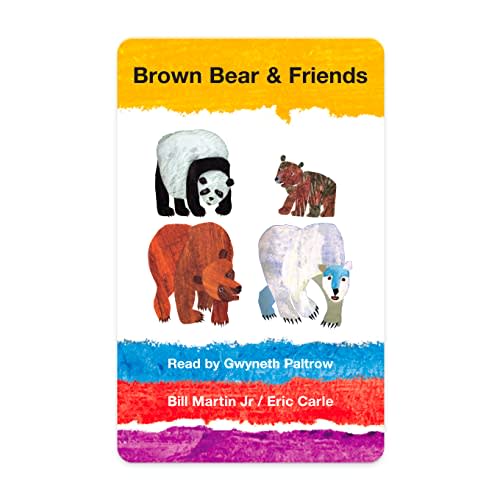 YOTO Brown Bear & Friends by Bill Martin Jr. & Eric Carle – Kids Audio Card for Use with Player & Mini All-in-1 Audio Device, Screen-Free Listening with Playtime Bedtime & Travel Stories, Ages 2+