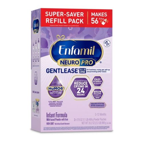 Enfamil NeuroPro Gentlease Powder Infant Formula - 35.2oz: Certified Gluten-Free, Non-GMO Project Verified, Easy to Digest