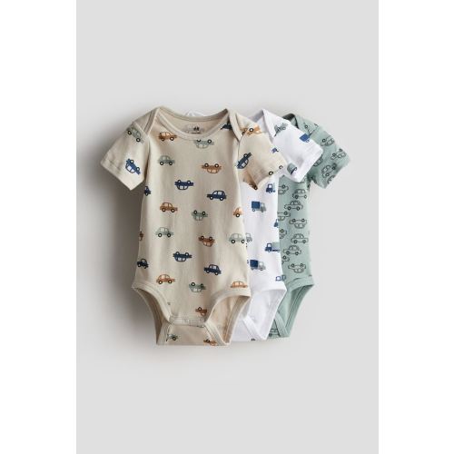 3-pack Cotton Bodysuits