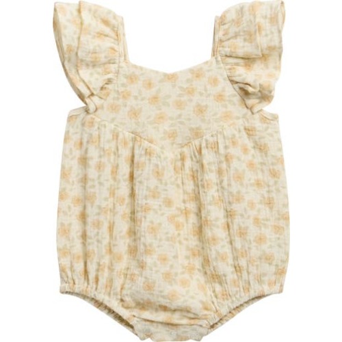 Floral Romper, 0-3M