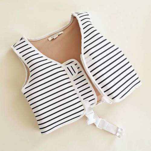 Swim Vest - 1-2y - Breton Stripes