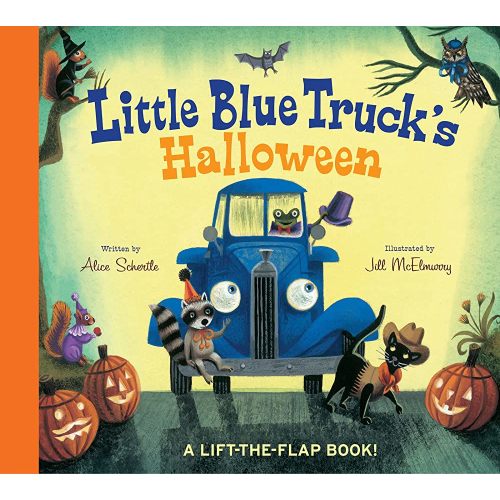 Little Blue Truck's Halloween: A Fun And Interactive Lift-the-Flap Book For Kids Celebrating Halloween With Little Blue Truck And Friends
