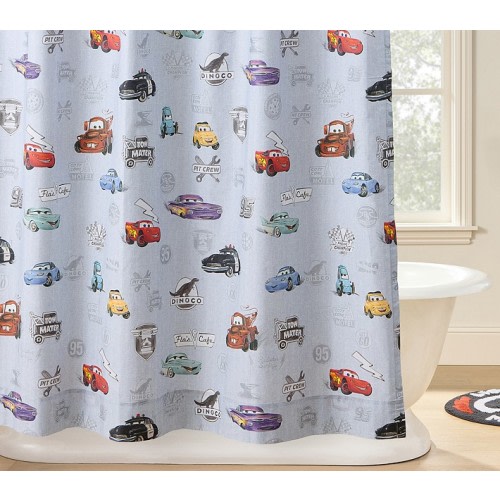 Disney and Pixar Cars Heritage Shower Curtain