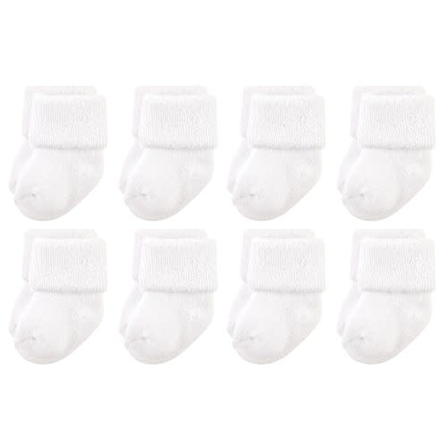 Luvable Friends Baby Newborn and Baby Terry Socks