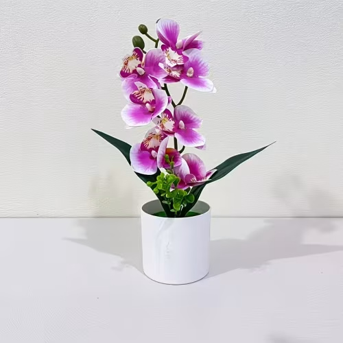 artificial flowers plants artificial orchid bonsai - Temu Canada