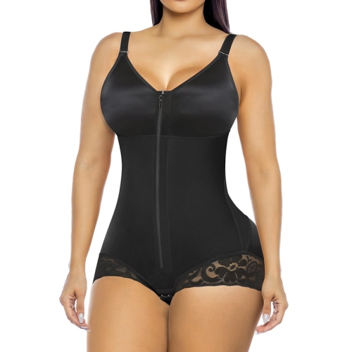 YIANNA Postpartum Overbust Fajas Colombianas Shapewear for Women Tummy Control Brief Shaper Girdles Compression Garment - TikTok Shop