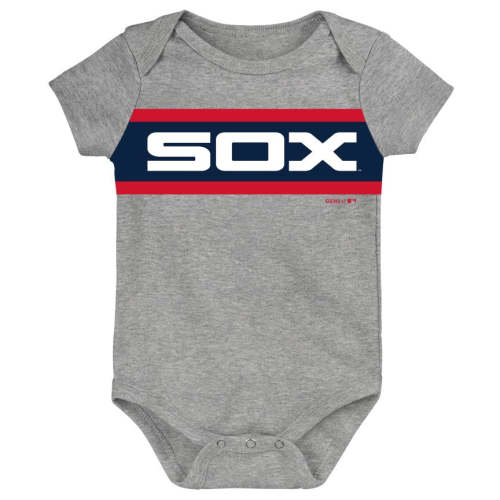 Chicago White Sox Grey 1983 Logo Creeper Onesie – Clark Street Sports