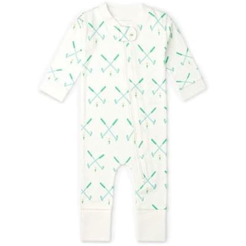 MONICA + ANDY One Piece Baby Pajamas, 100% Organic Baby Clothes for Girls and Boys, Sizes For Newborn and Infant