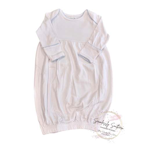 Picot Trim Gown