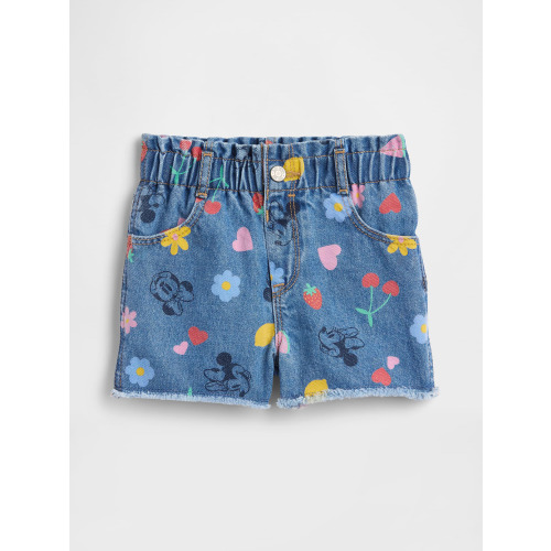 babyGap × Disney Paperbag Mom Jean Shorts
