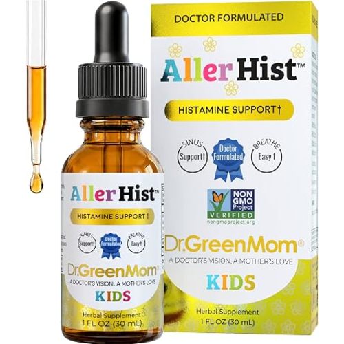 Dr. Green Mom Aller Hist Kids — Runny Nose & Itchy Watery Eye Support Drops