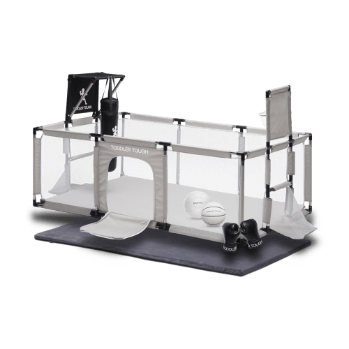 The Complete Sports Playpen Bundle - grey/white