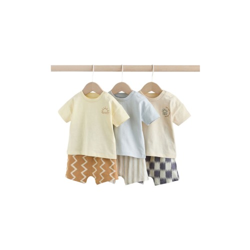 Cotton T-Shirts & Shorts Assorted 6-Pack
