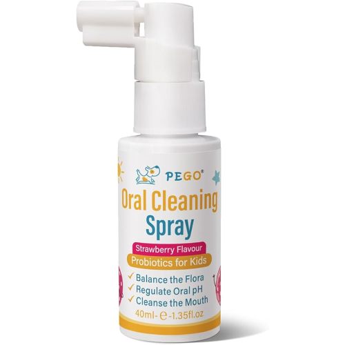 Kids Oral Spray, Toddler Toothpaste Helper for Cavity Prevention and Fresh Breath, Children Anticavity with Fluoride Free for Newborn to Preschoolers, Kid's Mouth Spray (1)
