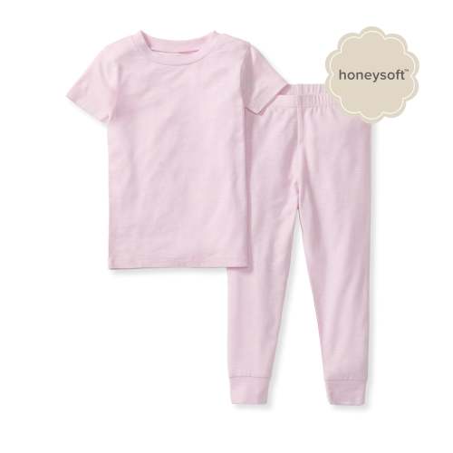 Light Lilac Honeysoft™ Lyocell Pajamas | Burt's Bees Baby