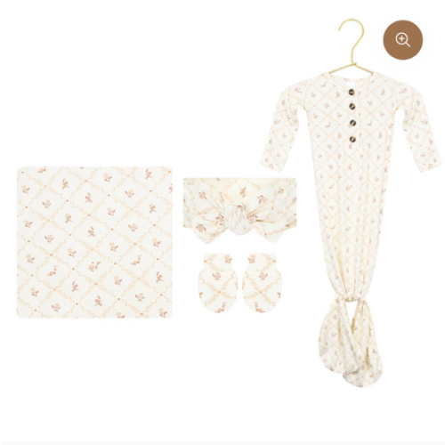 Annie Newborn Headband Bundle (Gown)