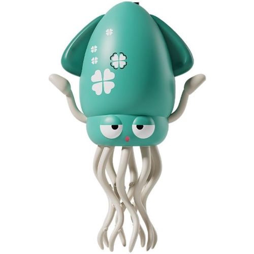 Electric Dancing Octopus Baby Toy, Automatic Evasion Octopus Toy with Led Light and Music, Interactive Entertainment for Baby Sensory Development Birthday Gifts(Green)