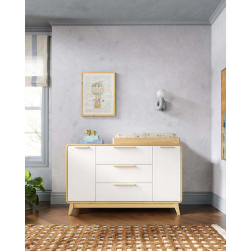 The Wave Assembled Changing Table Dresser