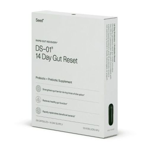 Seed 14-Day Gut Reset Probiotic Capsules - 28ct: Probiotic and Prebiotic Blends