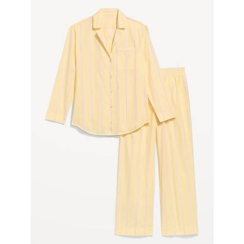 Poplin Pajama Pant Set
