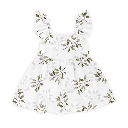 Infant Baby Girl Clothes Baby Girl Dress Sleeveless Summer Dress Baby Girls Strap Dress Casual Dress White 9-12 Months