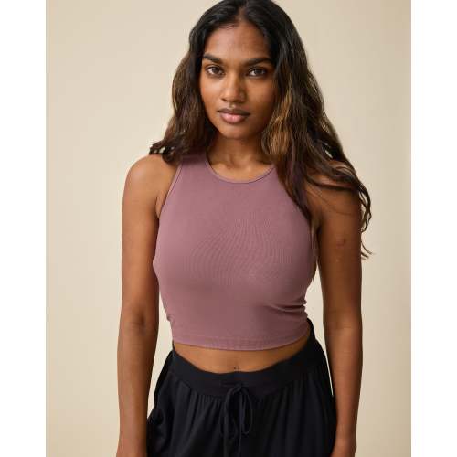 Sublime® Bamboo Maternity & Nursing Longline Bra Top | Oatmeal Heather - Kindred Bravely