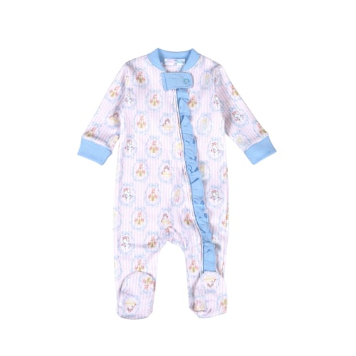 Baby Loren Royal and Charm Pima Zipper Footie – Oh Baby Prenatal Imaging & Little Ones Boutique