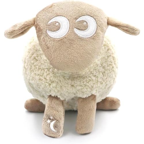 Sweet Dreamers, Rechargeable Ewan Deluxe, Beige | Baby & Toddler White Noise Sound Machine | Cry Sensor & Nightlight | 10 Soothing Sounds | Continuous or Timer Playback | Machine Washable