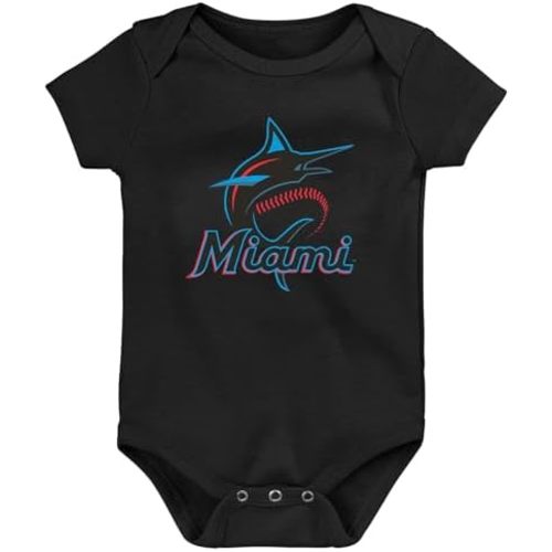 Outerstuff MLB Newborn & Infants 0-24 Months Official Primary Logo Creeper Bodysuit Romper
