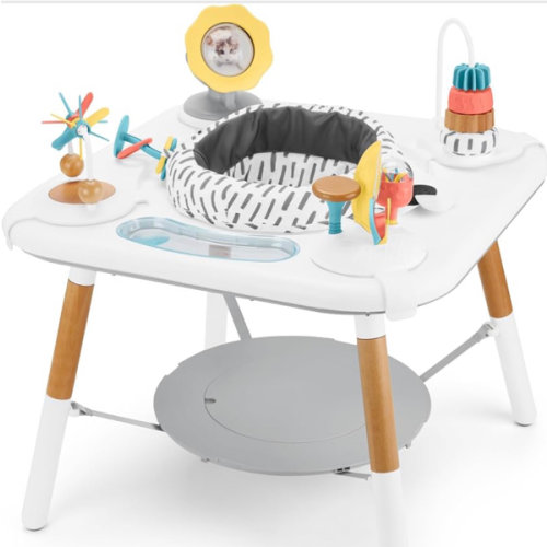 Amazon.com: Skip Hop Discoverosity Montessori-Inspired 3-Stage Activity Center & Play Table for Baby Ages 4m+