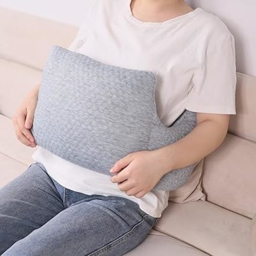 Hysterectomy Recovery Pillow, Post-Surgery Cushion for Abdomen C-Section Tummy Tuck Lumpectomy Myomectomy Patients Must Haves Abdominal Pillow with Pocket