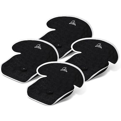 Piddle Pads - Strollers, Bouncers & Car Seat Pad, Waterproof & Machine-Washable Cover on Car Potty for Toddler, Toilet Training Seat Covers, 4 Count Piddle Pads Carseat Pad (Pack of 1)