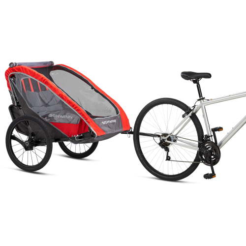 Schwinn Summit Deluxe Infant Unisex Trailer, Red