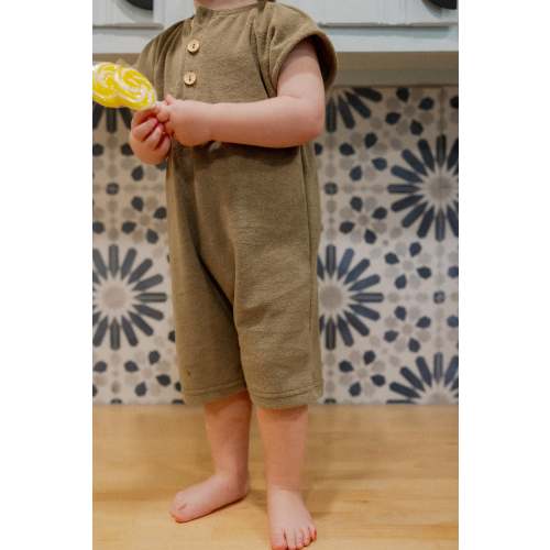Dillon Romper in Green
