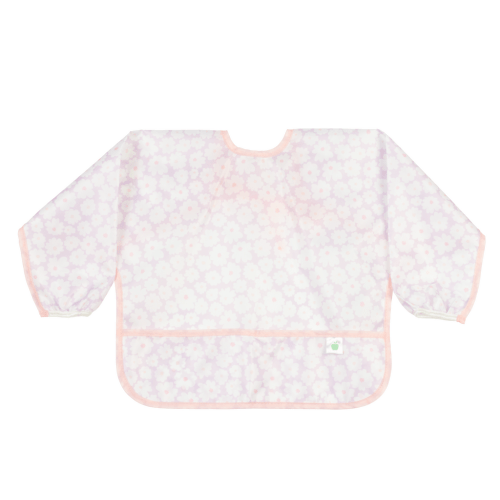 The Cover Everything Bib in Lavender Daisies