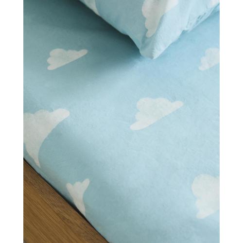 CHILDREN'S CLOUD PRINT FITTED SHEET | Zara Home Canada