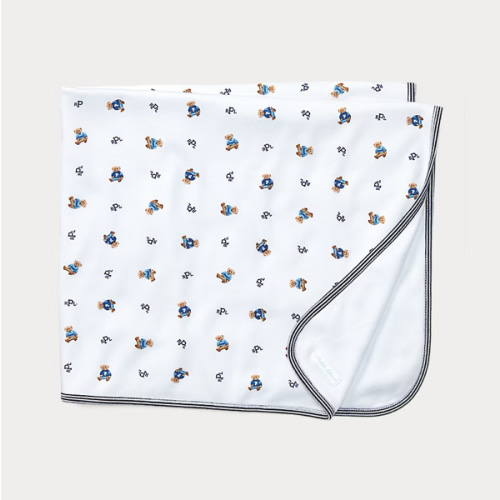 Polo Bear Cotton Blanket