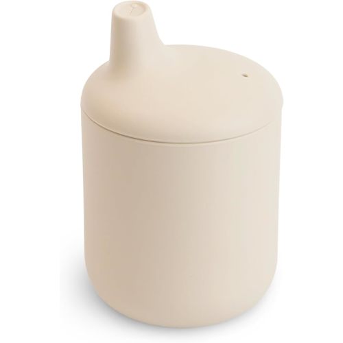 mushie 100% Silicone Baby Sippy Cup | 6 Months+ (Shifting Sand)