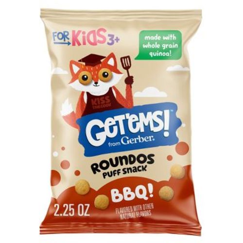 Get'ems! from Gerber Roundos Puffs Kids Snacks - BBQ - 2.25oz