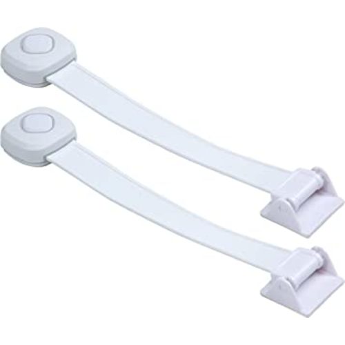 Safety 1st Outsmart Toilet Lock, Two Pack, White
