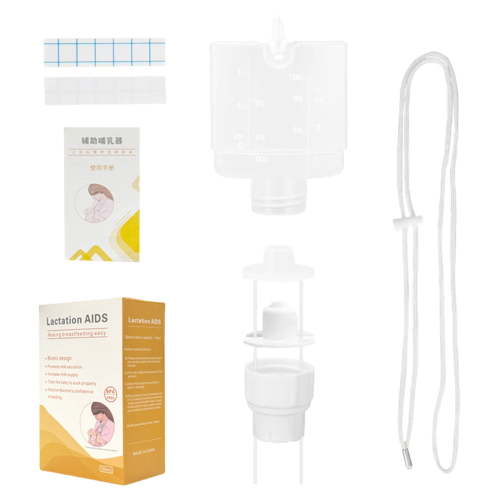Infant Nursing Support Device Gentle Suction Adjustment Soft Silicone Newborns Lactation Aid Device Easy Disassembly