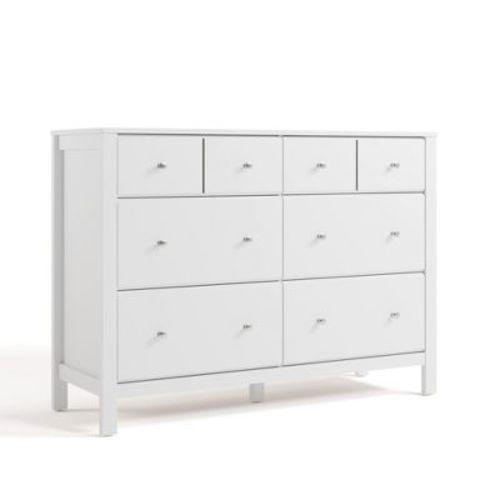Storkcraft Horizon 6 Drawer Dresser White