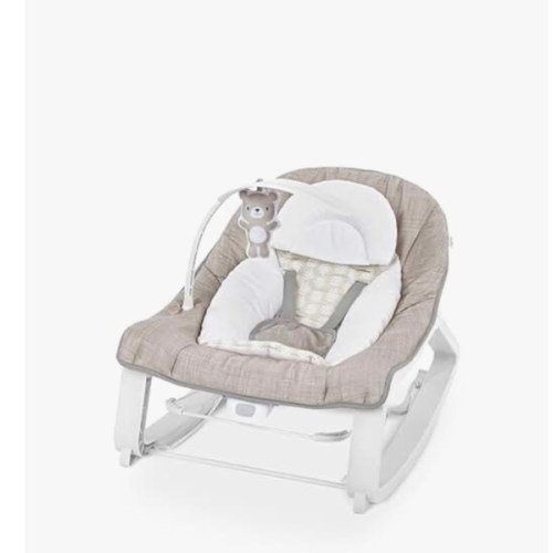 Amazon.com : Ingenuity Keep Cozy 3-in-1 Grow with Me Vibrating Baby Bouncer Seat & Infant to Toddler Rocker, 0-30 Months Up to 40 lbs (Linden) : Baby